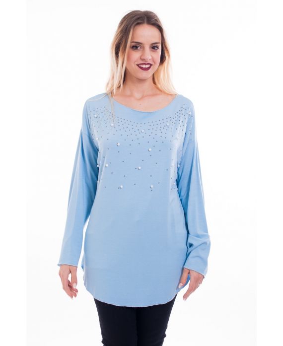 T-SHIRT DE PERLAS 6040 RIVIERA