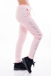 BROEK BAND METALEN KRALEN 7007 ROZE