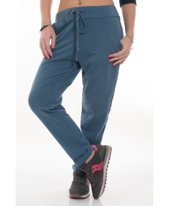 PANTALON ETOILES 6086 BLEU