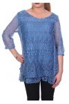 LARGE SIZE TUNIC MIX CONTENTS 6057 BLUE