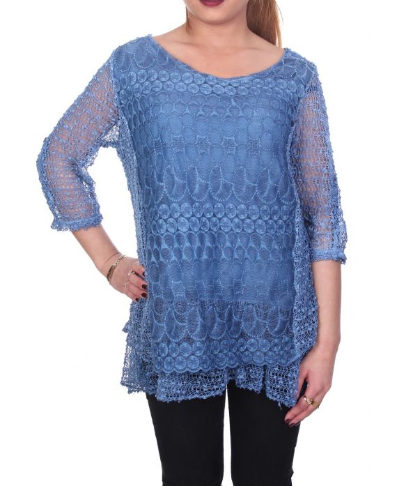 LARGE SIZE TUNIC MIX CONTENTS 6057 BLUE