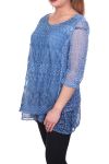 LARGE SIZE TUNIC MIX CONTENTS 6057 BLUE