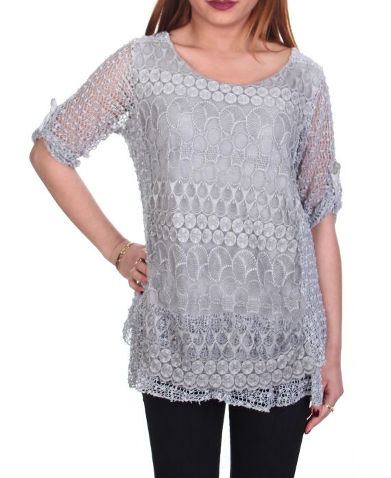 LARGE SIZE TUNIC MIX CONTENTS 6057 GREY