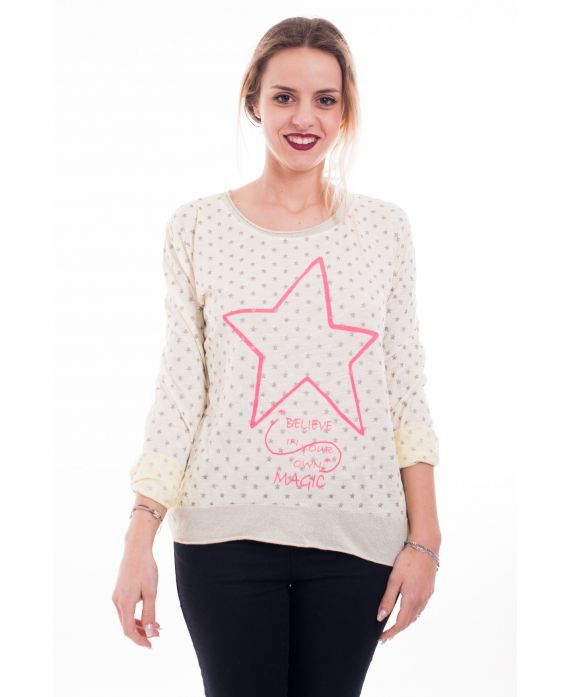 CAMISETA STAR 9098 AMARILLO