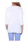 T-SHIRT FLOCAGE 7018 BLANC