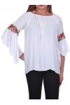 TUNIQUE BOHEMIENNE 7019 BLANC