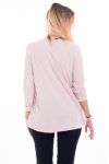 T-SHIRT MIT STERN 7002 ROSA