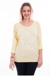 T-SHIRT ETOILE 7002 JAUNE