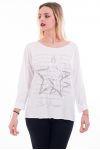 CAMISETA STAR 7002 BLANCO