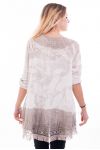 TUNIC BASIC FRINGES 7005 TAUPE