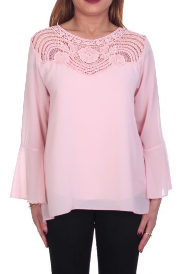 BLUSE-SPITZE-5088 ROSA