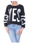 SWEAT YES 7020 BLACK