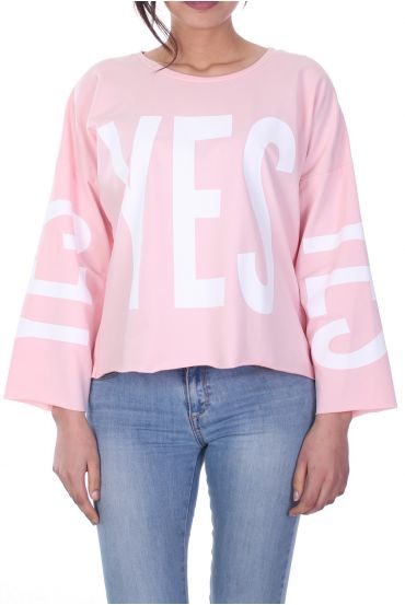 SWEAT YES 7020 PINK