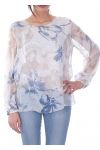 TUNIC CLOAK PRINTED 7023 BEIGE