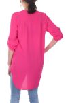 TUNIC BEADED 7024 FUSHIA