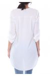 TUNIC BEADED 7024 WHITE