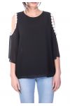 TOP EPAULES OUVERTES 7028 NOIR