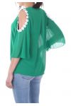 TOP SHOULDERS OPEN 7028 GREEN