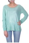 T-SHIRT ETOILE EFFET METALISE 7033 VERT