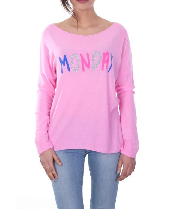 T-SHIRT DE LUNES 7035 FUSHIA