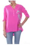 TUNIC SCRIPTURES 7029 FUSHIA