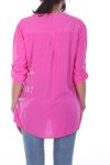 TUNIC SCRIPTURES 7029 FUSHIA