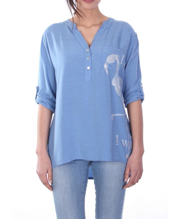 TUNIC SCRIPTURES 7029 BLUE