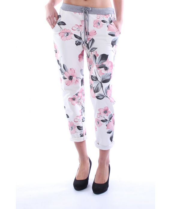 BROEK PRINTS BLOEM 7015