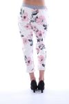 HOSEN DRUCKT BLUME 7015