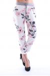 HOSEN DRUCKT BLUME 7015