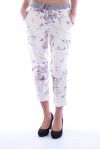 BROEK PRINTS BLOEM 7013