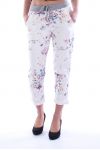 BROEK PRINTS BLOEM 7013