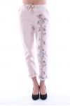 BROEK EFFECT DELAVE BLOEMEN 7032 ROSE