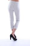 PANTALON EFFET METALISE 7037 GRIS