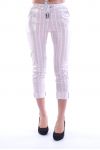 PANTALONES DE EFECTO METALISE 7037 ROSA