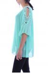 TUNIC SHOULDERS OPEN 7051 GREEN