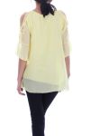 TUNIC SHOULDERS OPEN 7051 YELLOW