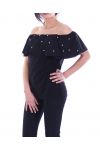 TOP PERLES 7049 NOIR