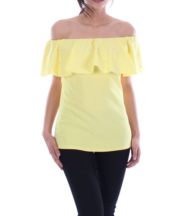 TOP PERLES 7049 JAUNE