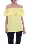 TOP PERLINE 7049 GIALLO