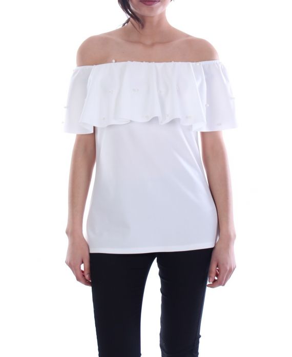 TOP PERLES 7049 BLANC