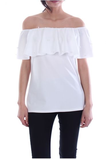 TOP BEADS 7049-WHITE