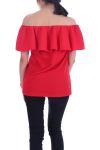 TOP PERLES 7049 ROUGE