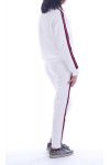 ENSEMBLE SWEAT + PANTALON 7048 BLANC