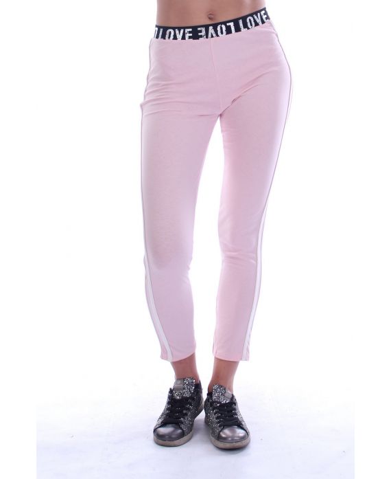 BROEK LEGGING LIEFDE 7050 ROZE