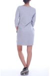 TUNIC DRESS THE PRINCESS This IS ME 1628 GRAY