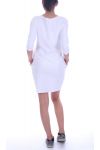 TUNIC DRESS THE PRINCESS This IS ME 1628 WHITE