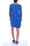 TUNIC DRESS THE PRINCESS This IS ME 1628 ROYAL BLUE