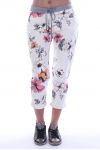 HOSEN DRUCKT BLUME 7015