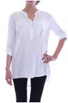 TUNIC SCRIPTURES 7029 WHITE